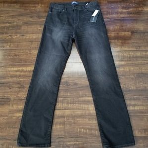 Old Navy Boys Black Built in Stretch Jeans 18 NEW